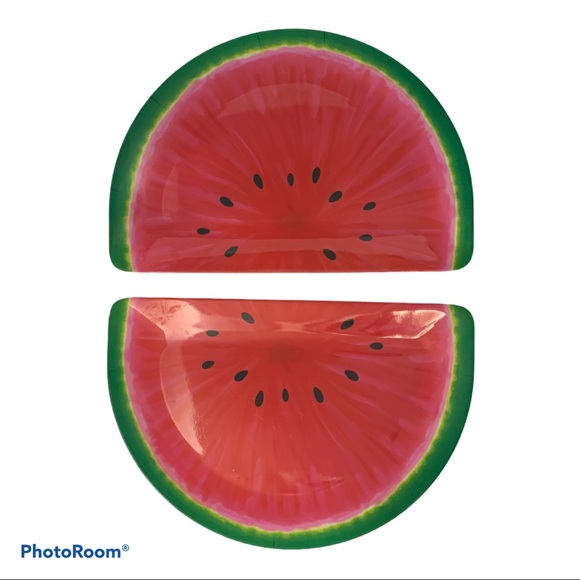 Vintage Watermelon Platter Mela-Ware 15”x101/4” - Picture 5 of 5